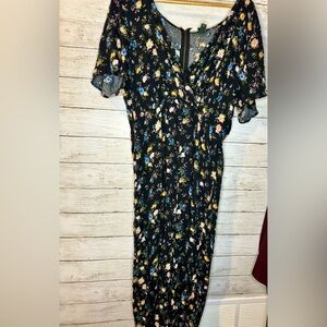 Wild Fable black pantsuit/jumpsuit/romper size XL. Cute for a wedding!